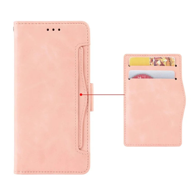 For Xiaomi Redmi Note 13 4G Leather Case Phone Cover with Multi Card Slots