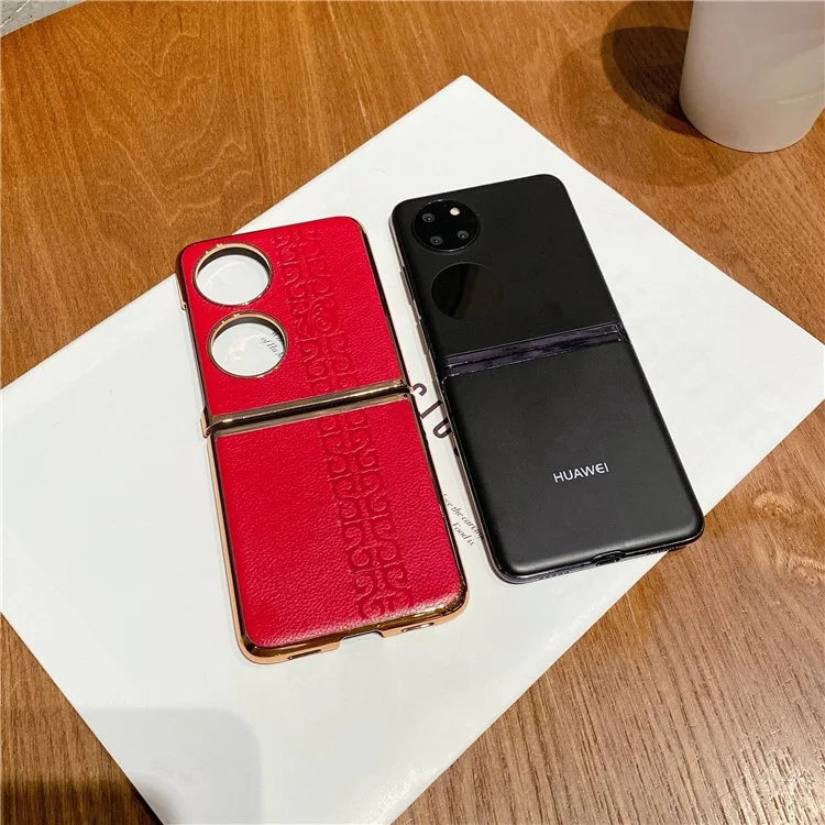 For Huawei P50 Pocket Phone Case Fu Character Phone Back Shell