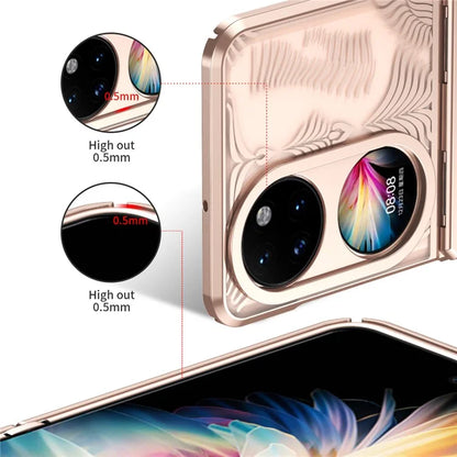 For Huawei Pocket 2 Phone Case Wing Frame Design Hinge Protection Cover
