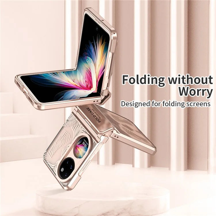 For Huawei Pocket 2 Phone Case Wing Frame Design Hinge Protection Cover
