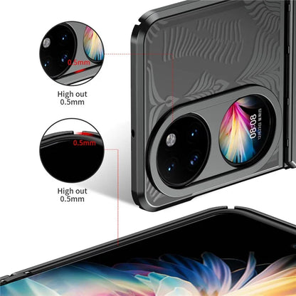 For Huawei Pocket 2 Phone Case Wing Frame Design Hinge Protection Cover
