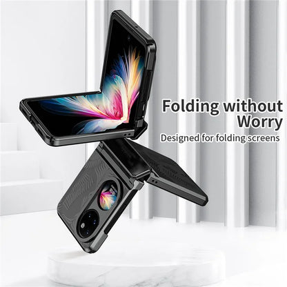 For Huawei Pocket 2 Phone Case Wing Frame Design Hinge Protection Cover