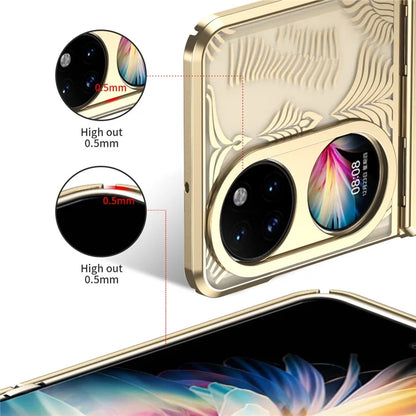 For Huawei Pocket 2 Phone Case Wing Frame Design Hinge Protection Cover
