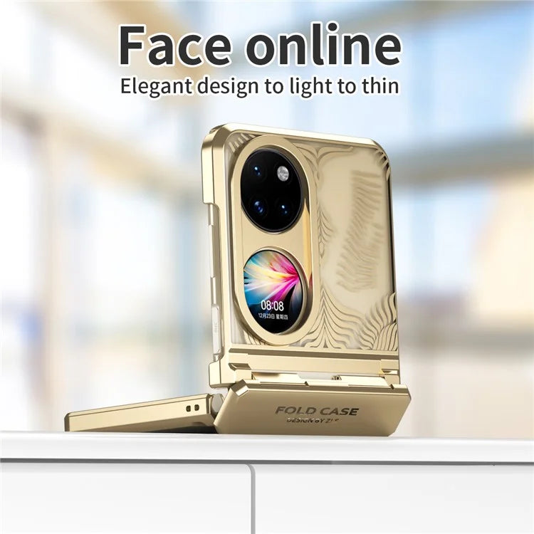 For Huawei Pocket 2 Phone Case Wing Frame Design Hinge Protection Cover