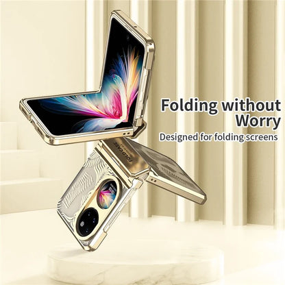 For Huawei Pocket 2 Phone Case Wing Frame Design Hinge Protection Cover