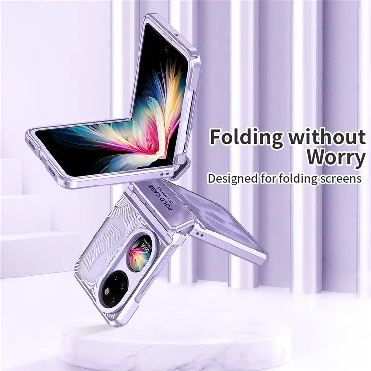 For Huawei Pocket 2 Phone Case Wing Frame Design Hinge Protection Cover