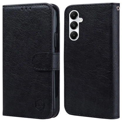 For Samsung Galaxy A35 5G Cell Phone Case PU Leather+TPU Drop-proof Wallet Cover
