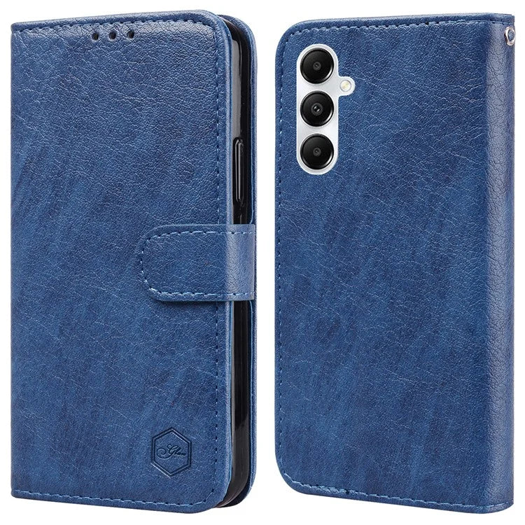 For Samsung Galaxy A35 5G Cell Phone Case PU Leather+TPU Drop-proof Wallet Cover