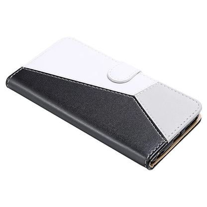 For Samsung Galaxy A35 5G Case Color Splicing Leather Phone Protective Cover