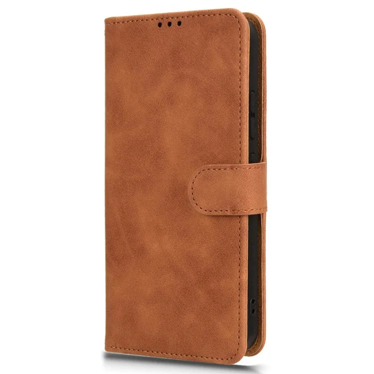 For Samsung Galaxy Xcover 7 Cell Phone Case Skin-touch Folio PU Leather Wallet Cover