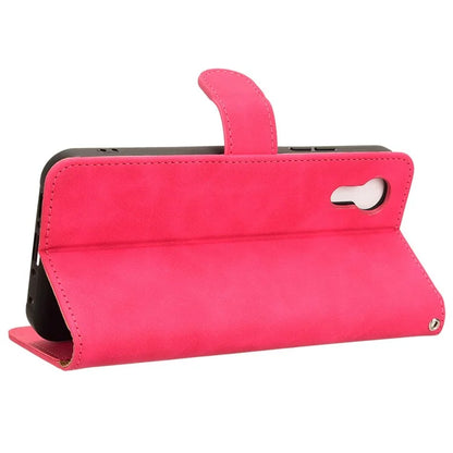 For Samsung Galaxy Xcover 7 Cell Phone Case Skin-touch Folio PU Leather Wallet Cover