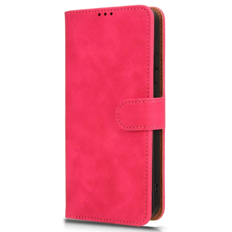 For Samsung Galaxy Xcover 7 Cell Phone Case Skin-touch Folio PU Leather Wallet Cover