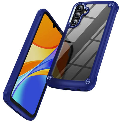 For Samsung Galaxy A24 4G (162.1 x 77.6 x 8.3mm) Phone Case Hard PC + Soft TPU Protective Cover