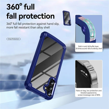 For Samsung Galaxy A24 4G (162.1 x 77.6 x 8.3mm) Phone Case Hard PC + Soft TPU Protective Cover