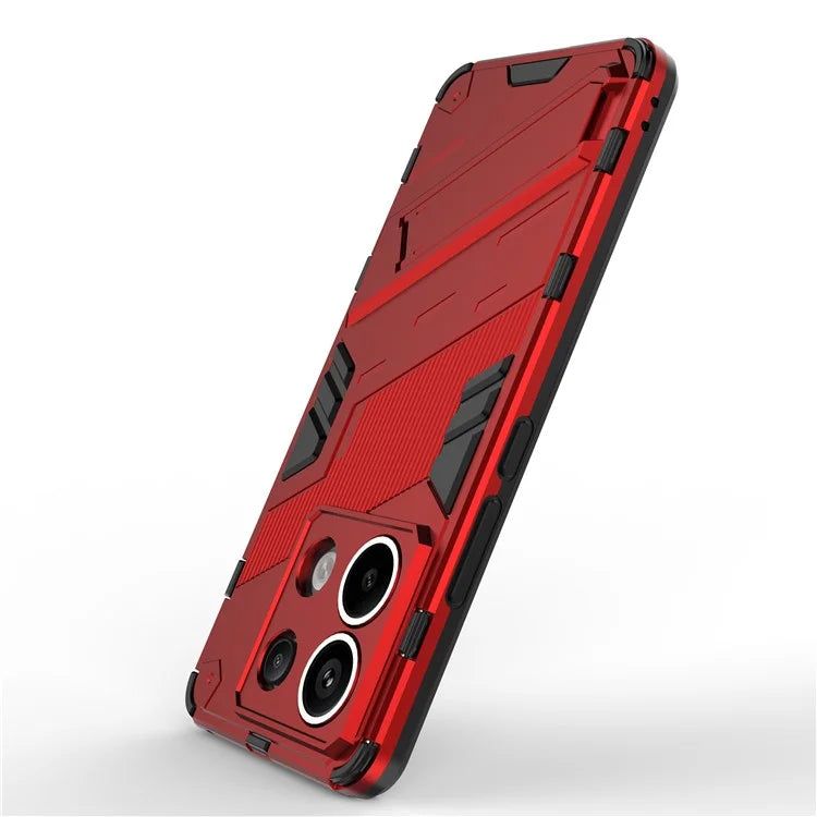 For Xiaomi Redmi Note 13 Pro 5G / Poco X6 5G Kickstand Case TPU + PC Phone Back Cover