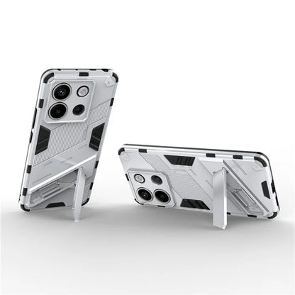 For Xiaomi Redmi Note 13 Pro 5G / Poco X6 5G Kickstand Case TPU + PC Phone Back Cover