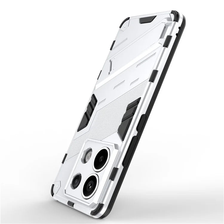 For Xiaomi Redmi Note 13 Pro 5G / Poco X6 5G Kickstand Case TPU + PC Phone Back Cover