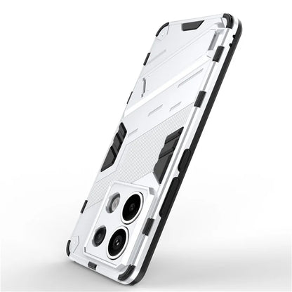For Xiaomi Redmi Note 13 Pro 5G / Poco X6 5G Kickstand Case TPU + PC Phone Back Cover