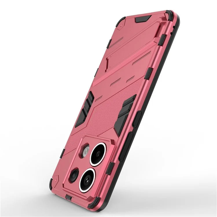 For Xiaomi Redmi Note 13 Pro 5G / Poco X6 5G Kickstand Case TPU + PC Phone Back Cover