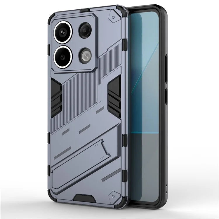 For Xiaomi Redmi Note 13 Pro 5G / Poco X6 5G Kickstand Case TPU + PC Phone Back Cover