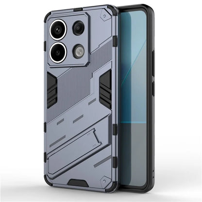 For Xiaomi Redmi Note 13 Pro 5G / Poco X6 5G Kickstand Case TPU + PC Phone Back Cover
