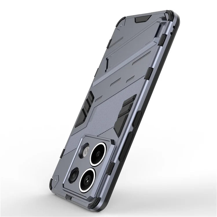 For Xiaomi Redmi Note 13 Pro 5G / Poco X6 5G Kickstand Case TPU + PC Phone Back Cover