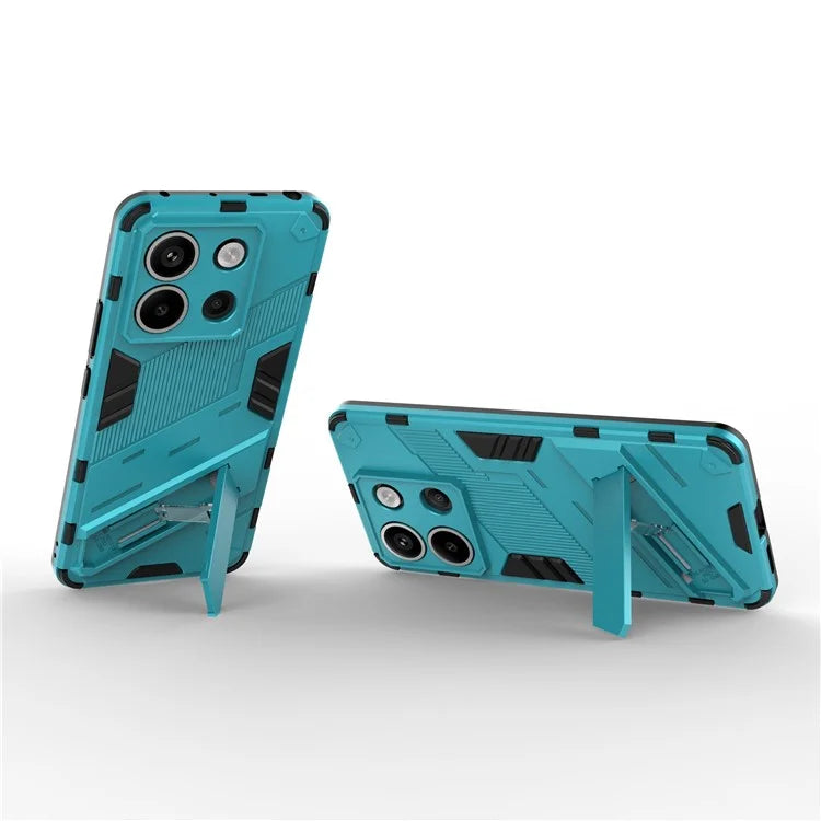 For Xiaomi Redmi Note 13 Pro 5G / Poco X6 5G Kickstand Case TPU + PC Phone Back Cover