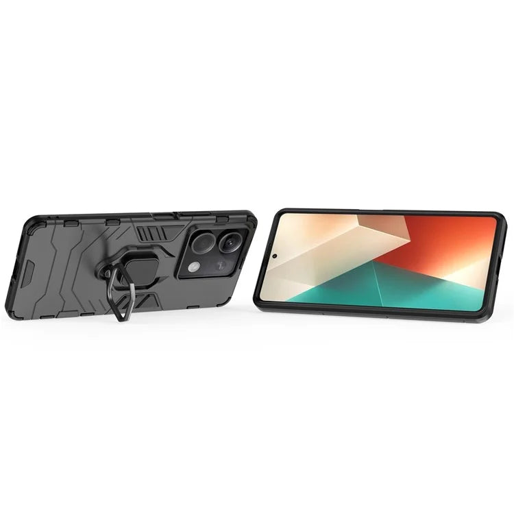 For Xiaomi Redmi Note 13 5G / Note 13 5G (China) Phone Case Anti-drop Cover with Kickstand