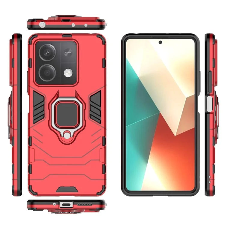 For Xiaomi Redmi Note 13 5G / Note 13 5G (China) Phone Case Anti-drop Cover with Kickstand