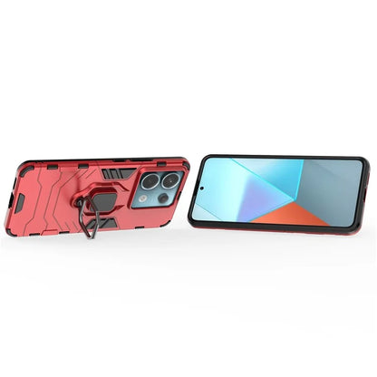 For Xiaomi Redmi Note 13 Pro 5G / Poco X6 5G Case Ring Holder Kickstand PC + TPU Cover