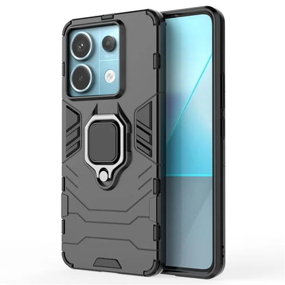For Xiaomi Redmi Note 13 Pro 5G / Poco X6 5G Case Ring Holder Kickstand PC + TPU Cover