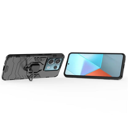 For Xiaomi Redmi Note 13 Pro 5G / Poco X6 5G Case Ring Holder Kickstand PC + TPU Cover