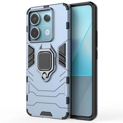 For Xiaomi Redmi Note 13 Pro 5G / Poco X6 5G Case Ring Holder Kickstand PC + TPU Cover