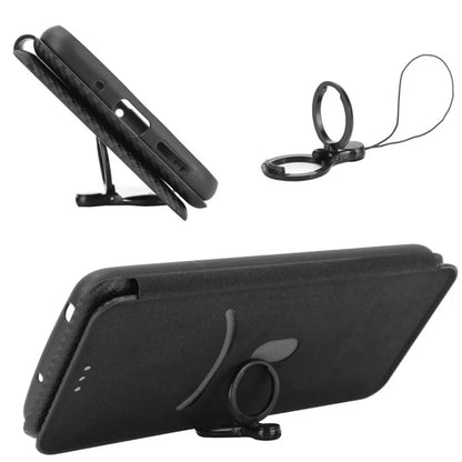 For Xiaomi Redmi Note 13 Pro 5G / Poco X6 5G Leather Case with Card Slots Carbon Fiber Texture