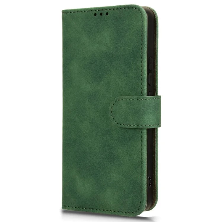 For Xiaomi Redmi Note 13 Pro 5G / Poco X6 5G Wallet Case Skin-touch Texture Leather Phone Cover