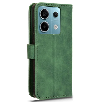 For Xiaomi Redmi Note 13 Pro 5G / Poco X6 5G Wallet Case Skin-touch Texture Leather Phone Cover