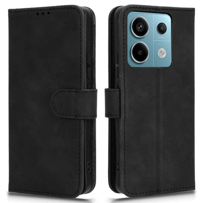 For Xiaomi Redmi Note 13 Pro 5G / Poco X6 5G Wallet Case Skin-touch Texture Leather Phone Cover
