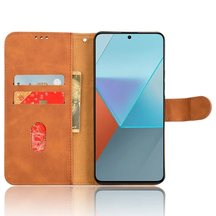 For Xiaomi Redmi Note 13 5G / Note 13 5G (China) Leather Case Wallet Phone Cover