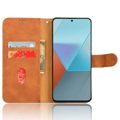 For Xiaomi Redmi Note 13 5G / Note 13 5G (China) Leather Case Wallet Phone Cover