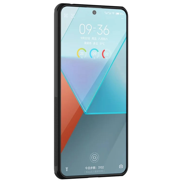 NILLKIN Frosted Shield Pro for Xiaomi Redmi Note 13 Pro 5G / Poco X6 5G Case Anti-slip Magnetic Phone Cover