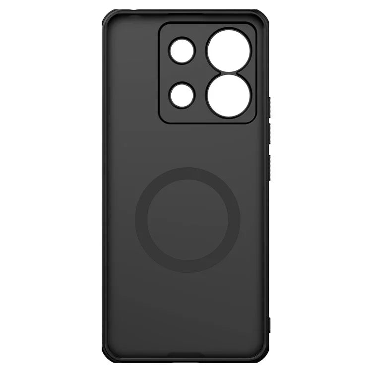 NILLKIN Frosted Shield Pro for Xiaomi Redmi Note 13 Pro 5G / Poco X6 5G Case Anti-slip Magnetic Phone Cover