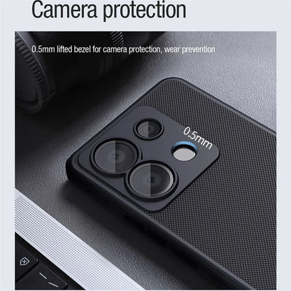 NILLKIN Frosted Shield Pro for Xiaomi Redmi Note 13 Pro 5G / Poco X6 5G Case Anti-slip Magnetic Phone Cover