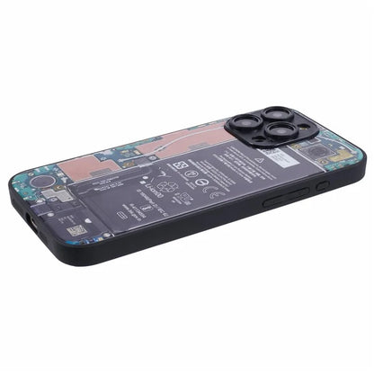 AL Series for iPhone 13 Pro Case Precise Cutout TPU+Acrylic+Glass Cover