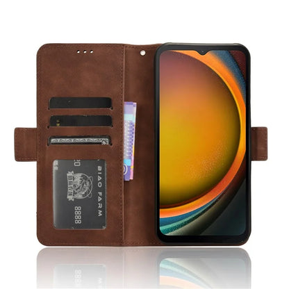 For Samsung Galaxy Xcover 7 Case Wallet Leather Phone Cover with Multiple Card Slots