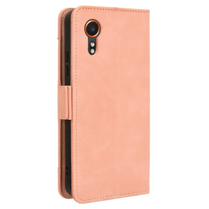 For Samsung Galaxy Xcover 7 Case Wallet Leather Phone Cover with Multiple Card Slots