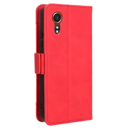 For Samsung Galaxy Xcover 7 Case Wallet Leather Phone Cover with Multiple Card Slots