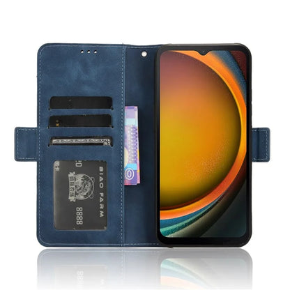 For Samsung Galaxy Xcover 7 Case Wallet Leather Phone Cover with Multiple Card Slots