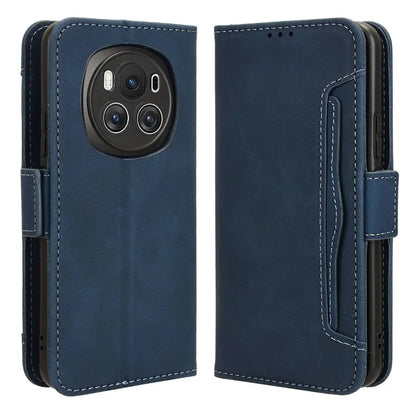 For Honor Magic6 5G Case Magnetic Leather Cover with Multiple Card Holders
