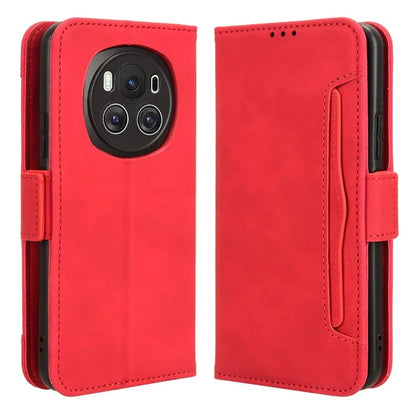 For Honor Magic6 5G Case Magnetic Leather Cover with Multiple Card Holders