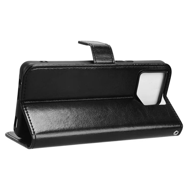 For Asus ROG Phone 8 Pro 5G / 8 5G Wallet Case Crazy Horse Texture PU Leather Phone Protector